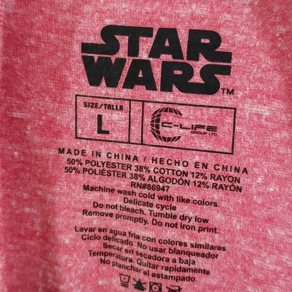 Star Wars Darth Vader distressed print Dark Side - Picture 3 of 4